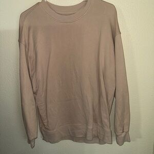 Casual Tan Sweatshirt
